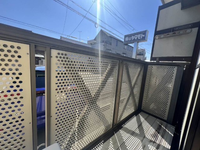 バルコニー　日当り良好です。