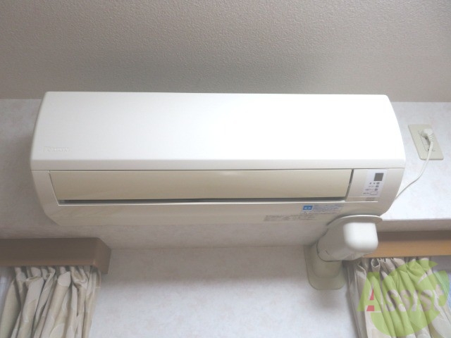 その他設備　エアコンが付いているので入居のその日から快適ですね