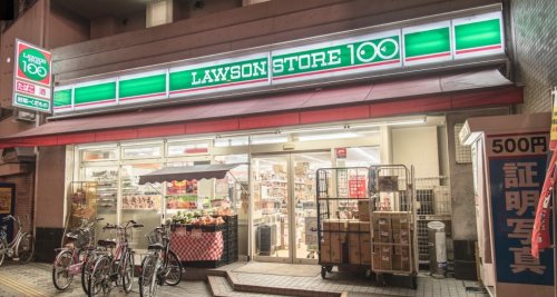 コンビニ　ローソンストア100 LS西成岸里店（コンビニ）まで76m