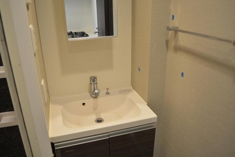 洗面設備　もちろん独立洗面台です。