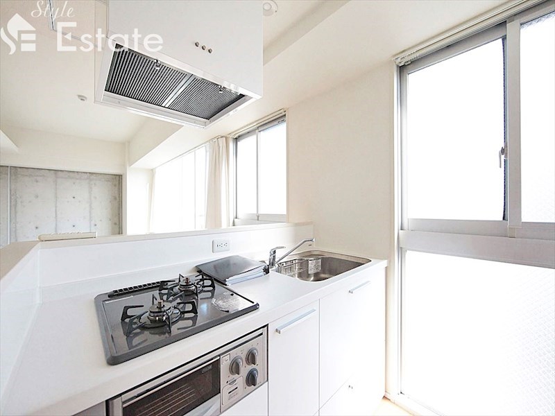 キッチン　カウンターキッチン　2口コンロ