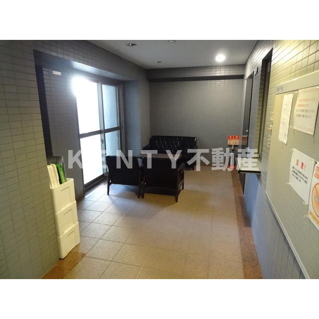 ロビー　落ち着いたロビーです