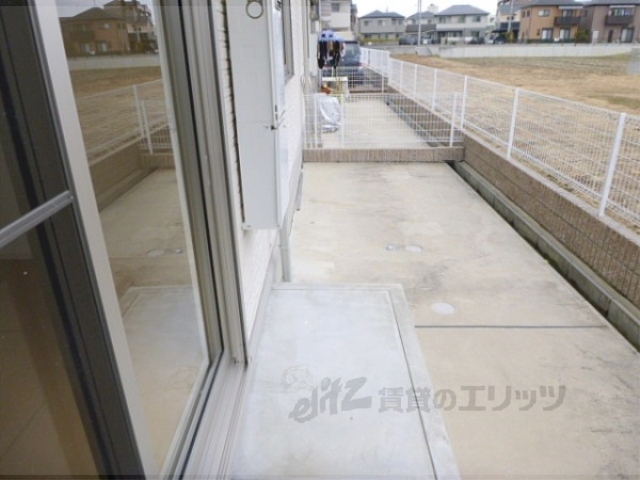 バルコニー　専用庭