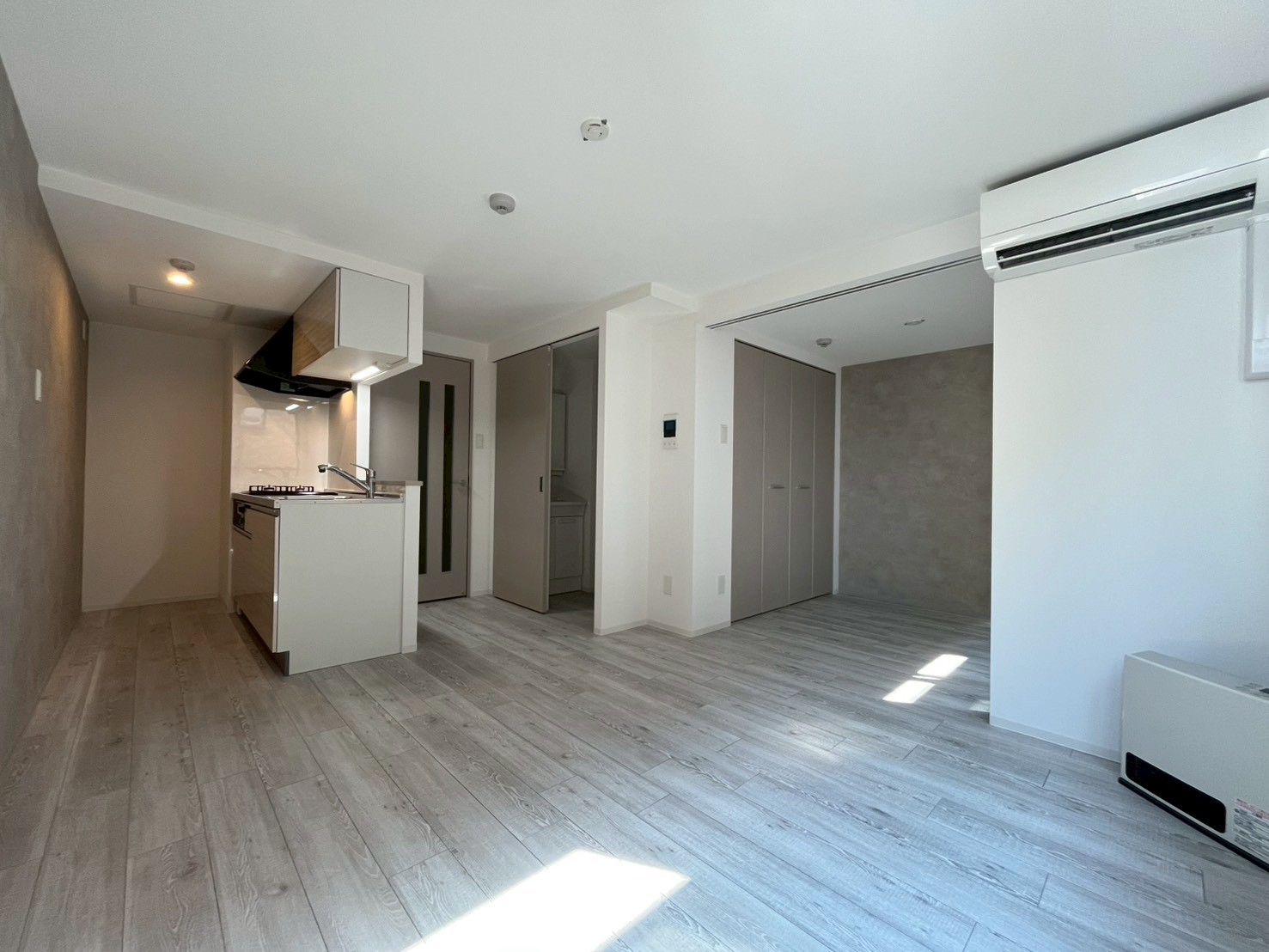 居室・リビング　◆ガスリミット付新築1LDK！◆火災保険料のみで入居可♪◆