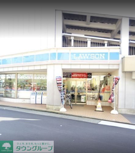 コンビニ　ローソン名鉄堀田駅前店（コンビニ）まで120m