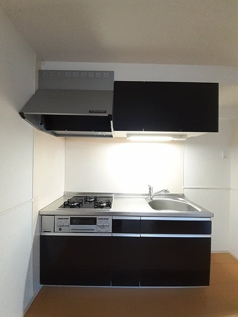 キッチン　コンロ付きのキッチンです。