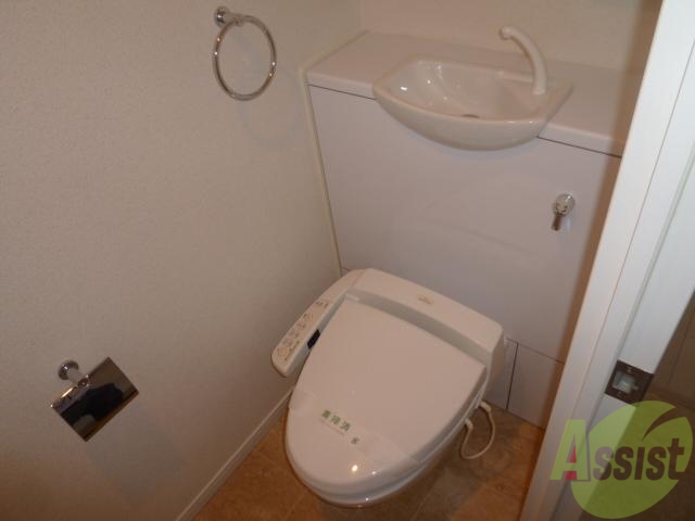 トイレ　快適に使用できる、清潔感にこだわったトイレです。