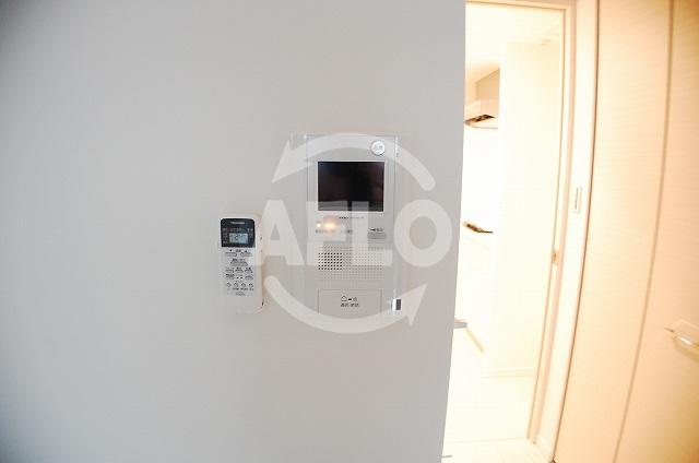セキュリティ　S-RESIDENCE難波Briller ＴＶ付モニターホン