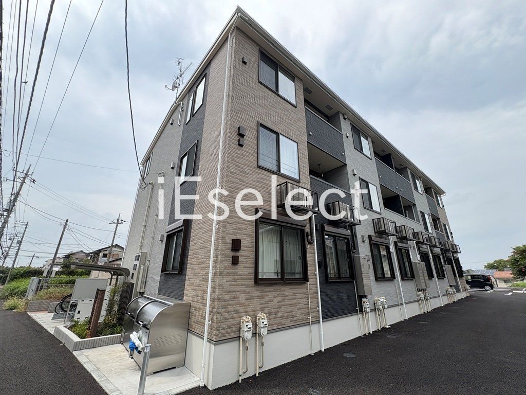 建物外観　経済的な都市ガスが利用可能！