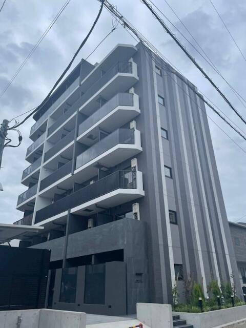 建物外観　外観タイル張りです