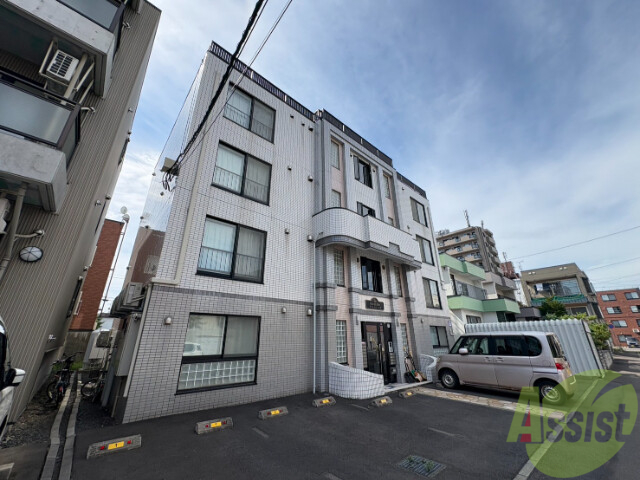 建物外観　札幌市東区北二十四条東「グランメール元町」