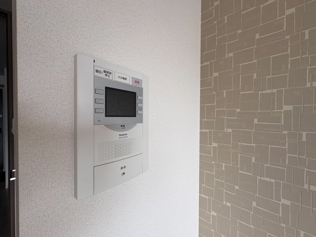セキュリティ　インターホンです