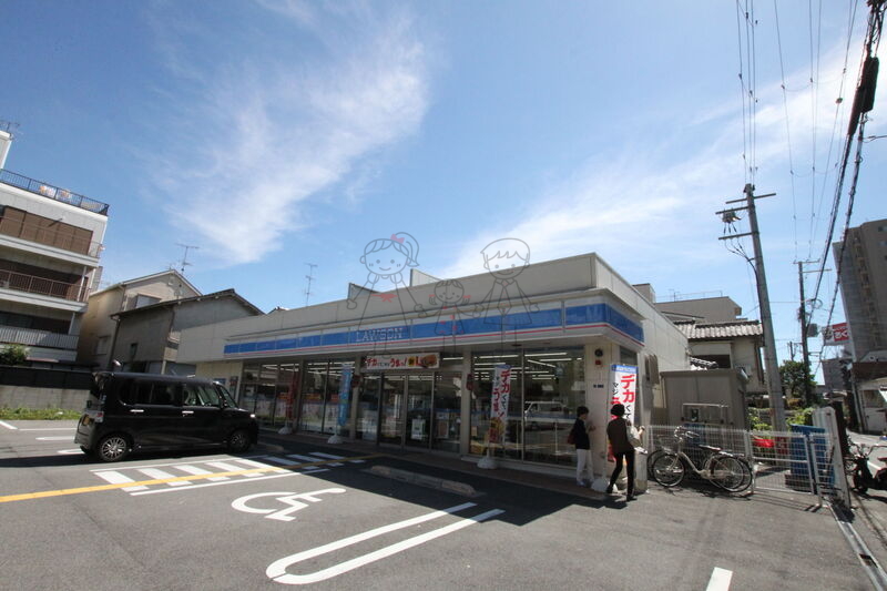 コンビニ　ローソン田辺二丁目店（コンビニ）まで392m
