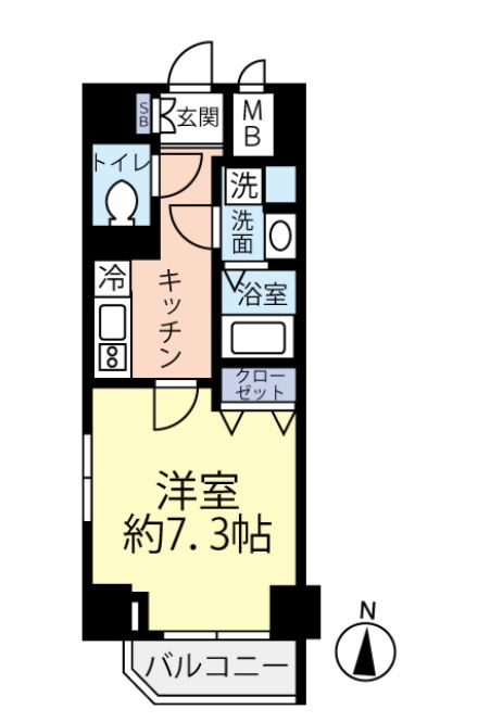 グランヴァン深川木場の間取り写真