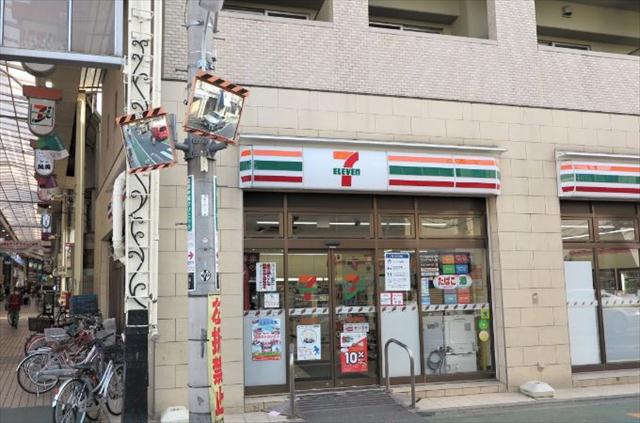 コンビニ　セブン-イレブン 荏原中延駅前店（コンビニ）まで96m