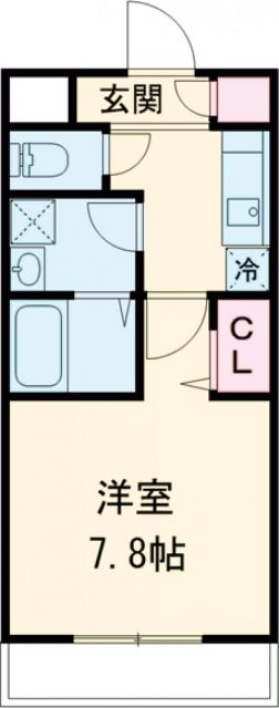 アンソレイユの間取り写真