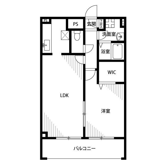 プルミエール YAHAGIの間取り写真