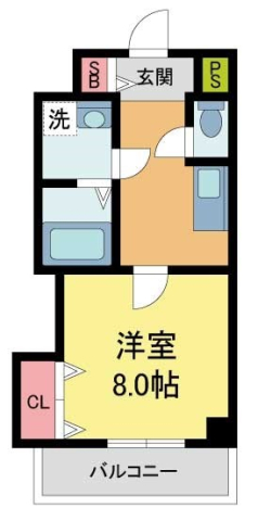 エレナ西宮北口の間取り写真