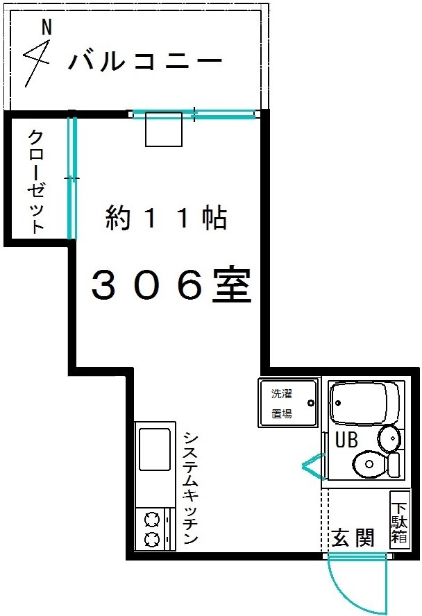 大竹ビルの間取り写真
