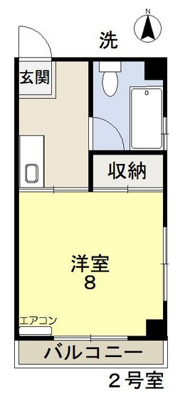 ORANGE医大北 西棟の間取り写真