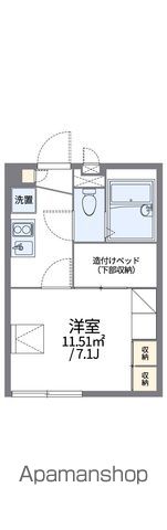 レオパレスシュッドエコールの間取り写真