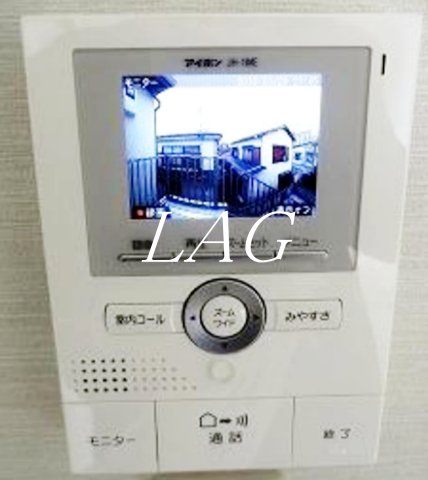 セキュリティ　モニター付インターホンです。
