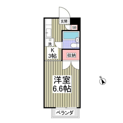 カーサグレイスの間取り写真