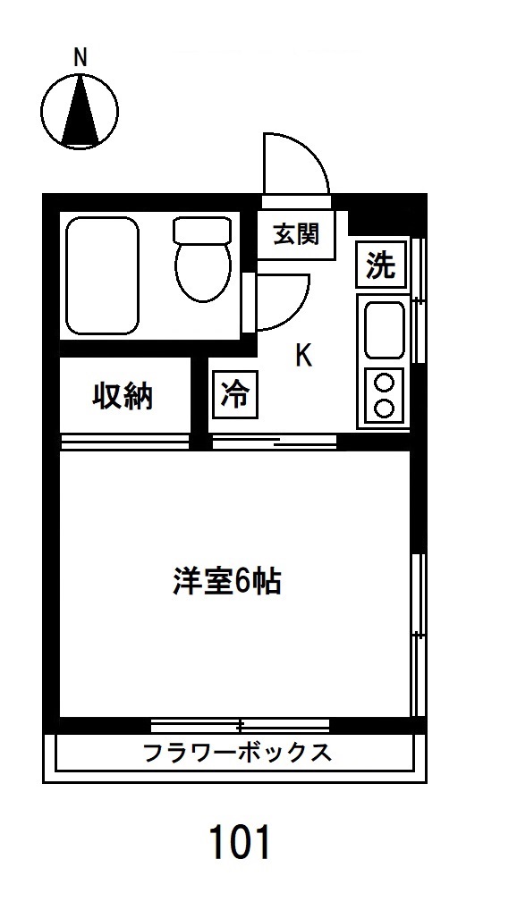 サンヨーハイツの間取り