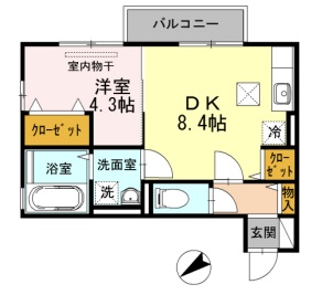 ラ　プリミエール　エストワールの間取り