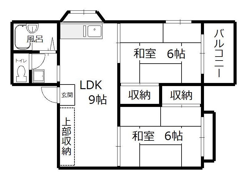 フォーブル川村の間取り