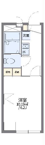 【レオパレスコスマーファイブの間取り】