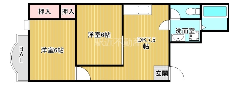 ストーリアヒカリマチの間取り