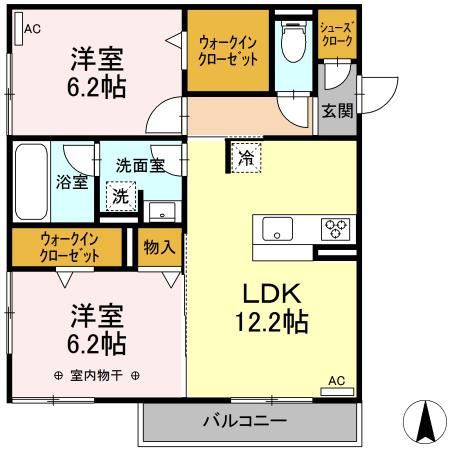 Advanceの間取り