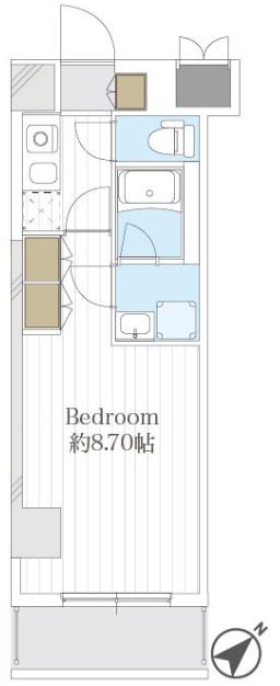 ＬＥＸＥ　ＡＺＥＳＴ横濱関内の間取り