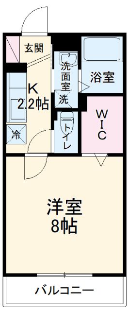 埼玉県さいたま市南区曲本５（アパート）の賃貸物件の間取り
