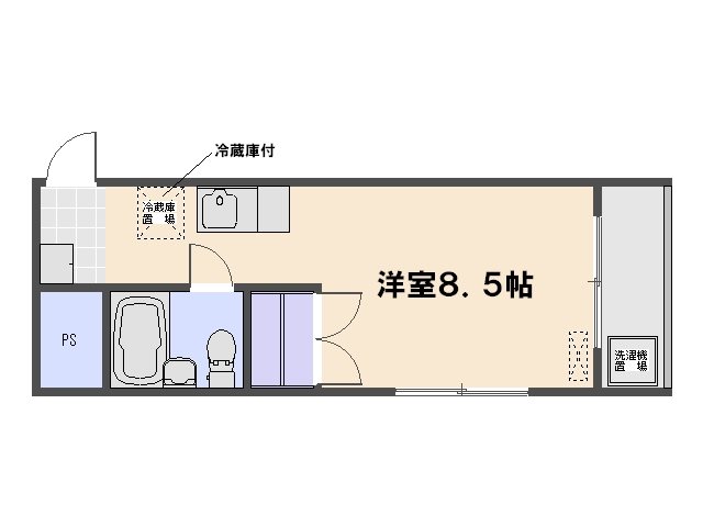 サンリブ五日市の間取り