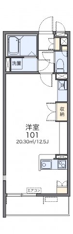 レオネクストうめの木の間取り