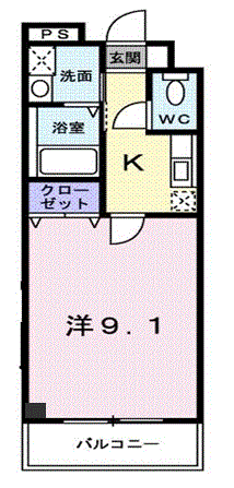 グレース離宮の間取り