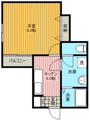 クレールMの間取り