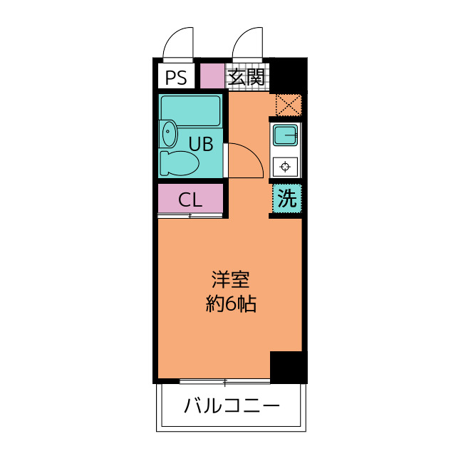 ベルデ中山の間取り