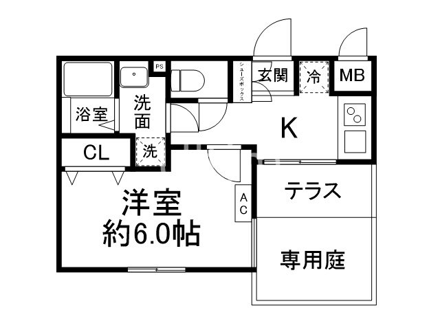 ヴィラ四条大宮の間取り