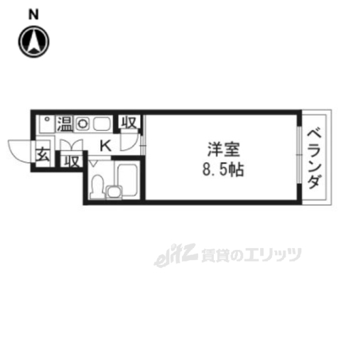 カサデ大橋の間取り