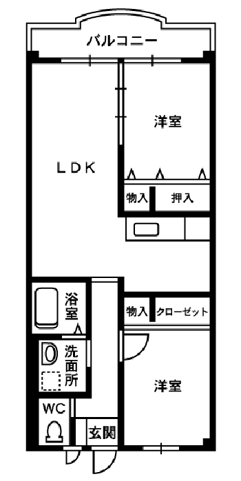 ハートフルARAYAの間取り