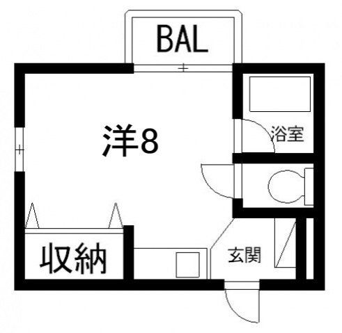 ヴィラージュ久宝園の間取り