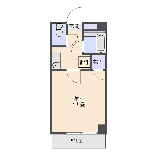 ハーモニー小鹿IIIの間取り