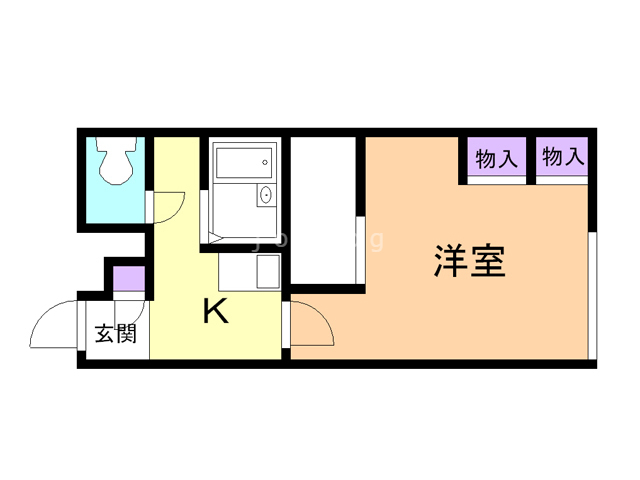 レオパレスＮＯＲＴＨＥＲＬＹの間取り