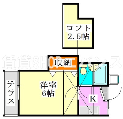 メゾン白石の間取り