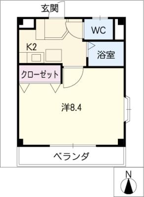 ＣＢドリーム関山IIIの間取り