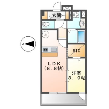 メイクス矢場町IIの間取り