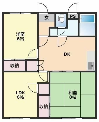 サンコーポ岩野の間取り